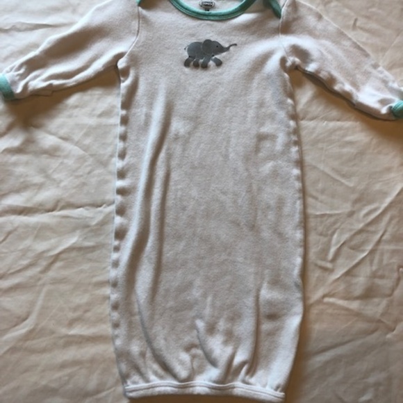 Long Sleeve Elephant Bodysuit Size 0-6 month - Picture 4 of 5
